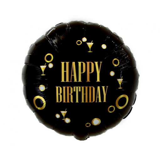 Picture of HAPPY BIRTHDAY FOIL BALLOON 18 INCH